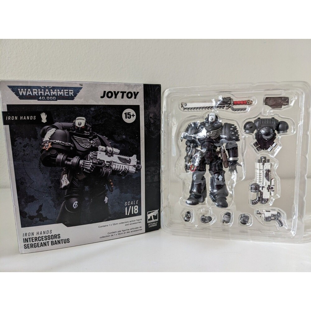 JoyToy Warhammer 40k - Iron Hands Space Marines Sergeant Bantus 4349 - 40,000
